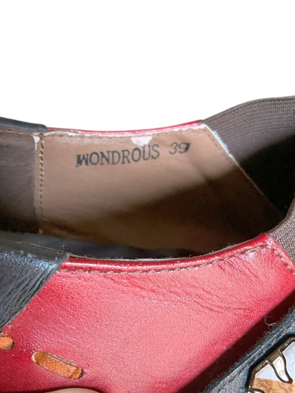 Spring Step (L'Artiste) Wondrous Ankle Booties Shoes Leather Heels Sz 39 / 8.5 - Picture 13 of 14